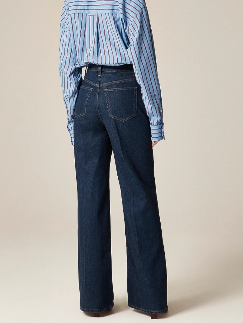J Crew Denim trouser jean CN304 Size 29 Wide Leg NWT - Picture 4 of 10